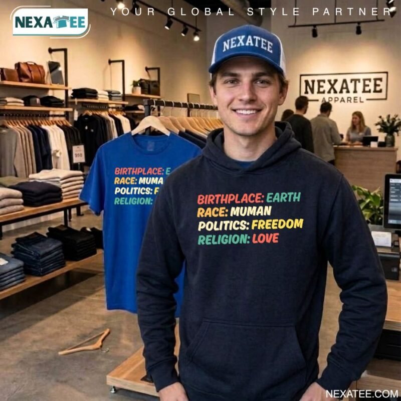 Birthplace Earth Shirt, Hoodie, Sweater & Stylish Apparel