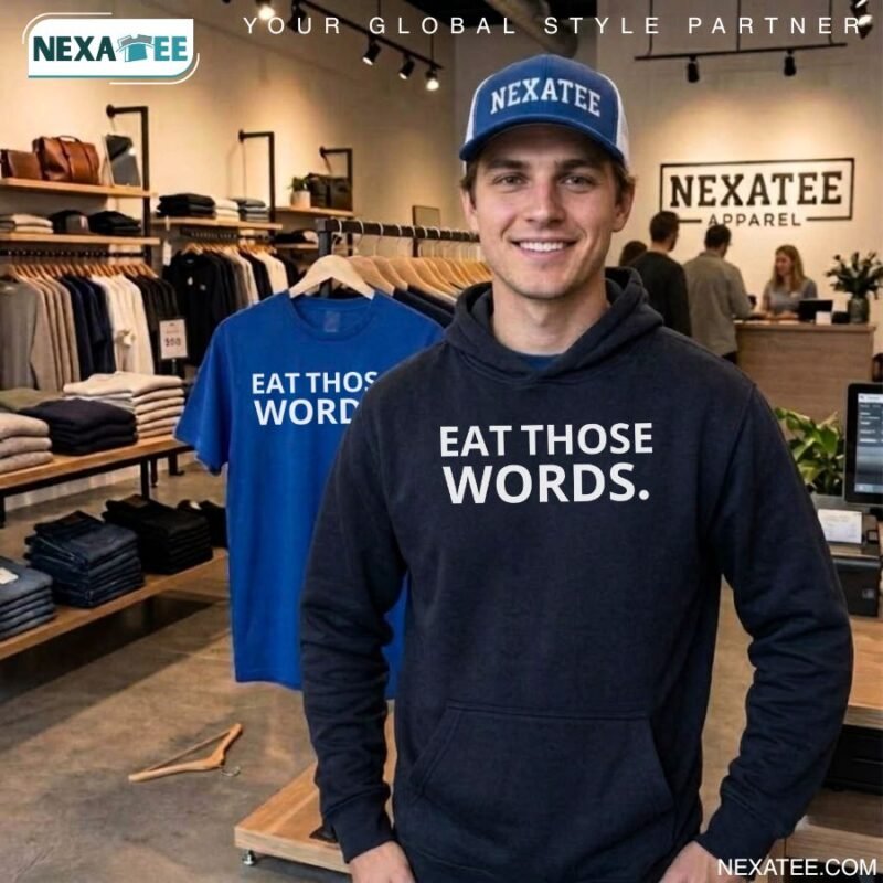 Eat Those Words Shirt, Hoodie, Sweater & Stylish Apparel