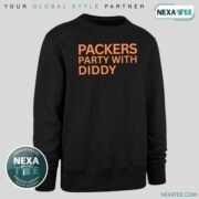 Packers Party With Diddy Shirt, Hoodie & Stylish Apparel